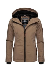 MARIKOO® - Übergangsjacke Brombeere - Anthracite