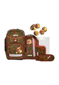 ergobag - PACK Schulrucksack-Set, 6-teilig - ALARMBÄRREITSCHAFT