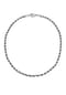 KUZZOÍ Halskette Herren Glieder Zopfkette Oxidiert 925 Silber Bild 3