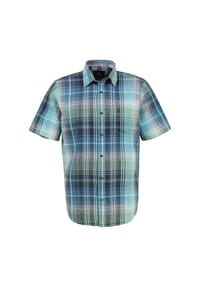 LERROS - Freizeithemd, Regular Fit, Kurzarm, Kentkragen, für Herren - 331 EARTH RED