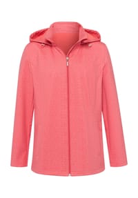 SIEH AN! - Softshell-Jacke - koralle-flamingo-bedruckt