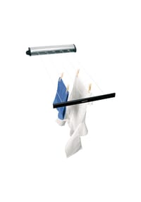 brabantia - Herausziehbare Wäscheleine, Edelstahl, 22 Meter - Edelstahl