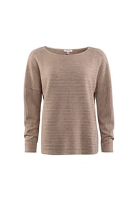 STOOKER® - CARLY Damen Strickpullover - beige melange