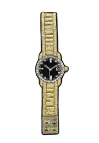 collezione alessandro® - Armband Timeless im Uhr Design, Luxus Pur - gold