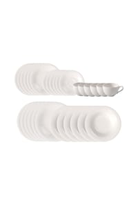 like. by Villeroy & Boch Teller-Set Essential 30er Set weiß - ESSENTIAL - weiß