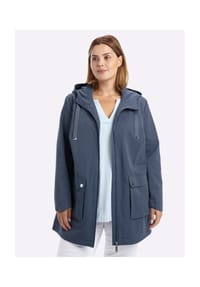 sheego - Jacke - rauchblau