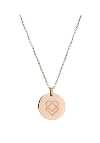 LIEBESKIND - Damen Collier mit Anhänger "LJ-0080-N-45" - roségold