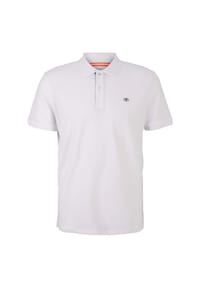 TOM TAILOR - Poloshirt, Baumwolle, Logo-Stickerei, für Herren - 10307 DARK SHADOW