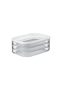 MEPAL Frischhaltedose "Modula", 22 x 16 cm, 4-teilig - Modula - WEIß/TRANSPARENT
