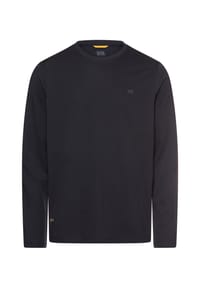 camel active - fleXXXactive® Langarmshirt mit Rundhalsausschnitt - Dunkelblau