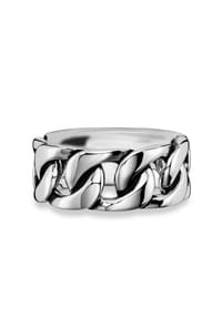 caї - Ring 925/- Sterling Silber ohne Stein - weiß
