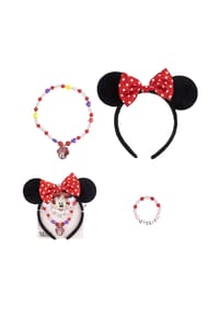Disney - Disney Minnie Schmuckset Kinder – Fantasie Kinderschmuck & - Mehrfarbig