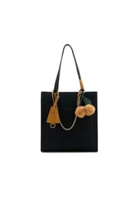 SEIDENFELT Lyby - Lyby Schultertasche 31 cm - black