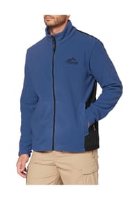 normani® - Herren Fleecejacke Ivalo - Schwarz
