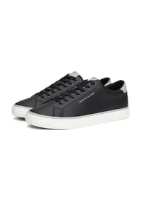 TOMMY HILFIGER - Sneaker, Label, Lederoptik, für Herren - BDS BLACK