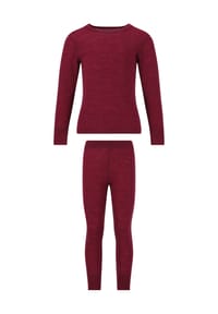 ZIGZAG - Baselayer-Set Cerro mit funktionalen Naturmaterialien - 1001 Black