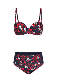 DESIRéE - Bügel-Bikini Abstract Floral, schmale Träger, für Damen - SKY CAPTAIN AOP