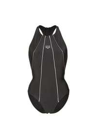 arena - Badeanzug Merydian, Reißverschluss, für Damen - 561 BLCK-SAGE-WHIT