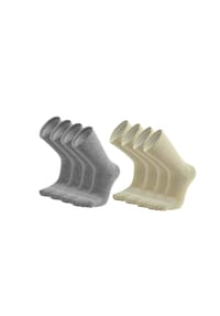 MUNADUNA - 4er-Pack Yoga-/Pilates Anti-Rutsch Socken Fitness-Socken,Anti-Rutsch,Elastisch - Bunt Mix