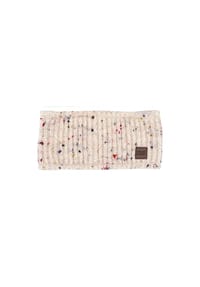 maximo® - KIDS-Stirnband, Effektgarn gerade, Futter - beigemeliert
