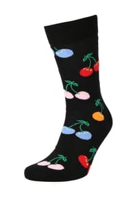 HAPPY SOCKS - Socken, Cherry bunt - 9000 BLACK