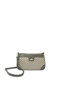 L.CREDI PIA - Umhängetasche, Emblem, für Damen - DARK TAUPE