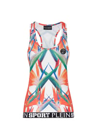 PLEIN SPORT - Tanktop - white/multicolored