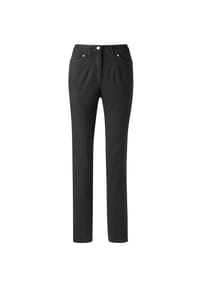 GOLDNER - Classic Jeans CARLA - burgund