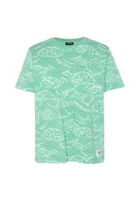 CHIEMSEE - T-Shirt mit Allover Känguru Print - 16-5721 Marine Green