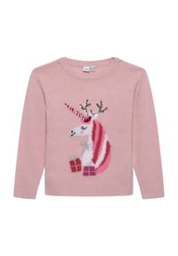 MANGUUN - Pullover, Rundhals, für Kinder - PINK UNICORN