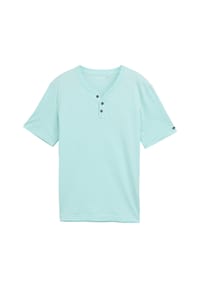TOM TAILOR - T-Shirt Kurzarmshirt - grün
