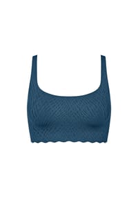 sloggi - Bustier Zero Feel Bliss, Wellensaum, für Damen - 00DM PUFF PINK