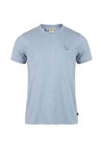 ROADSIGN® australia - Herren T-Shirt Blue Fade in melierter Optik und Rundhalsausschnitt, moderner Basic Style für entspannte Freizeitmomente - hellblau