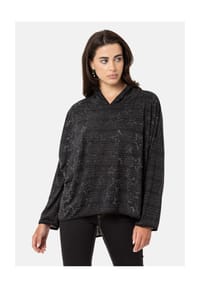 CIPO & BAXX® - Sweatshirt WL357 mit Kapuze - ANTHRACITE