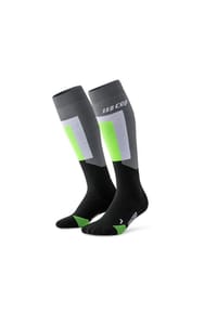 cep - Herren Ski Thermo Socken Tall schwarz / grün v3 - mehrfarbig