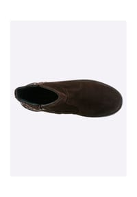 heine - Stiefelette - dunkelbraun-leo