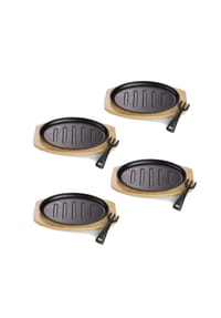 ECHTWERK® - Servierpfanne 4er-Set - Schwarz 4er-set
