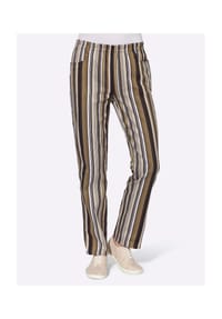 Witt - Hose - apricot-rot-gestreift