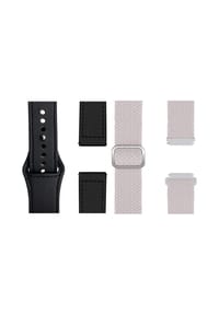 WRISTR - Smartwatch-Armband (2-tlg. Set) Flex Loop-Motus kompatibel mit Huawei Watch - Grün / Gelb