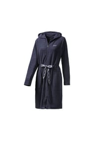 JOOP! - Damen Bademantel - Active, Frottier, Reißverschluss, Baumwollmischung - Blau