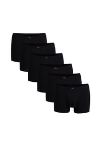 GÖTZBURG - Herren Pants 6er Pack - Single Jersey, Unterwäsche Set, Cotton Stretch - Blau/Grau