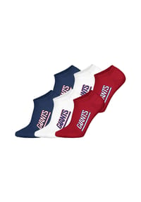NFL - Freizeitsocken NY Giants Sneaker - DBL/WHT/RED