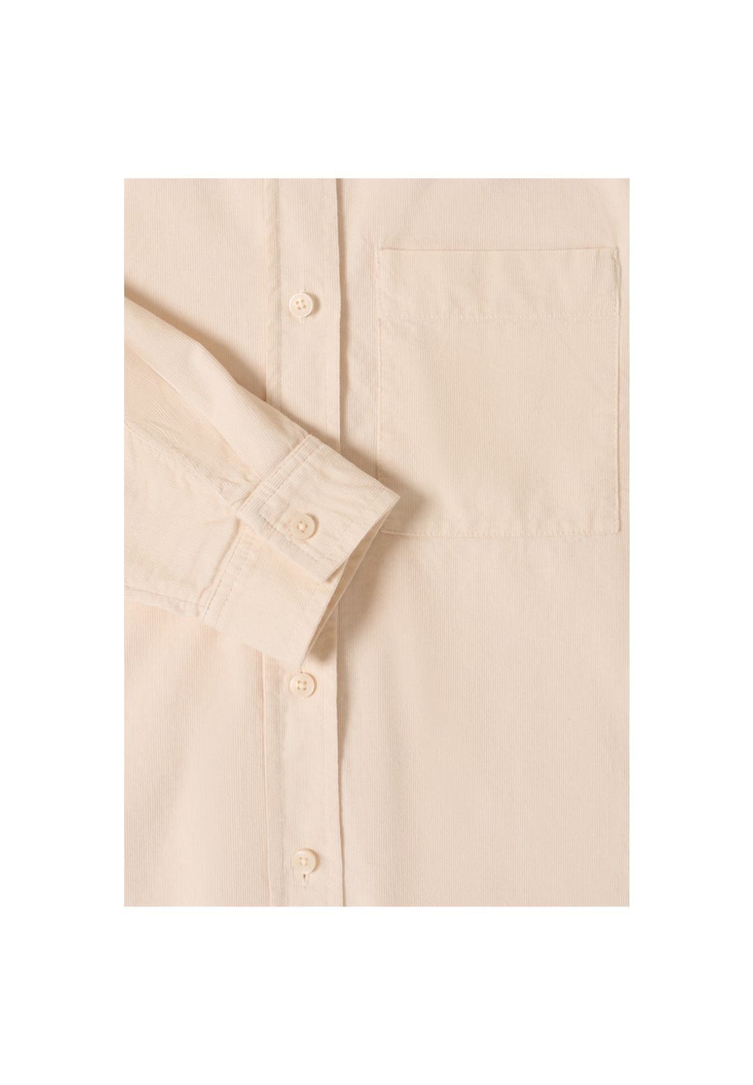 Cecil Hemdbluse, Brusttasche, FüR Damen, Beige, L