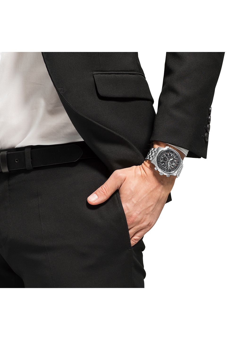 Citizen® Herren Chronograph "CB5860-86E", Silber