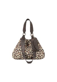 Fritzi aus Preußen Izzy Medium Limited - Shopper Leo Camel mit großem Füllvolumen - Beige-Braun