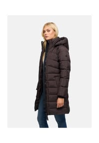 MARIKOO® - Steppmantel Kaltnäschen 16 - Anthracite