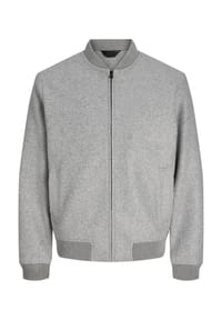 JACK & JONES - Jacke James Bomberjacke - grau-meliert