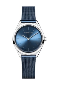 BERING - ULTRA SLIM Damenuhr "17031-307" - BLAU