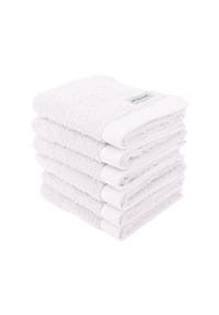 TOM TAILOR - Gästehandtuch, 6er Pack - Color Bath Guest Towel, Frottier, Baumwolle, 30 x 50 cm - Blau