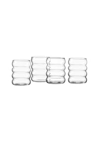 Ritzenhoff & Breker Trinkgläser-Set Zen 300 ml 4er Set transparent - ZEN - transparent